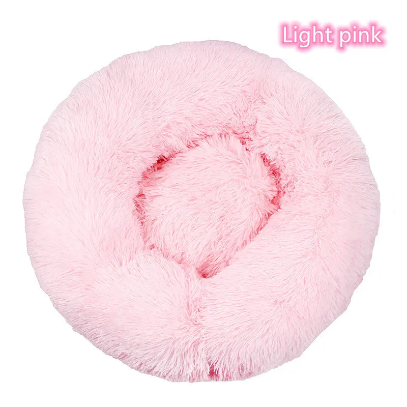 Washable Dog Bed - Cozy Donut Bed for Comfortable Sleeping