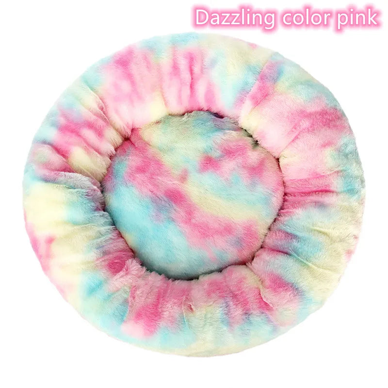 Washable Dog Bed - Cozy Donut Bed for Comfortable Sleeping