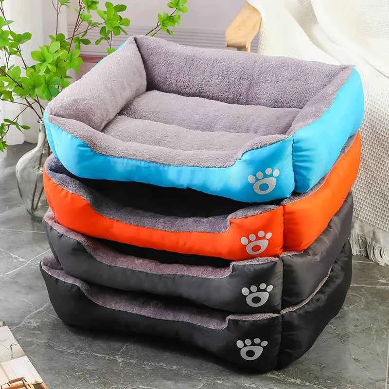 Winter Warm Dog & Cat House Bed | Soft Waterproof Pet Mat for Small, Medium, Large Dogs