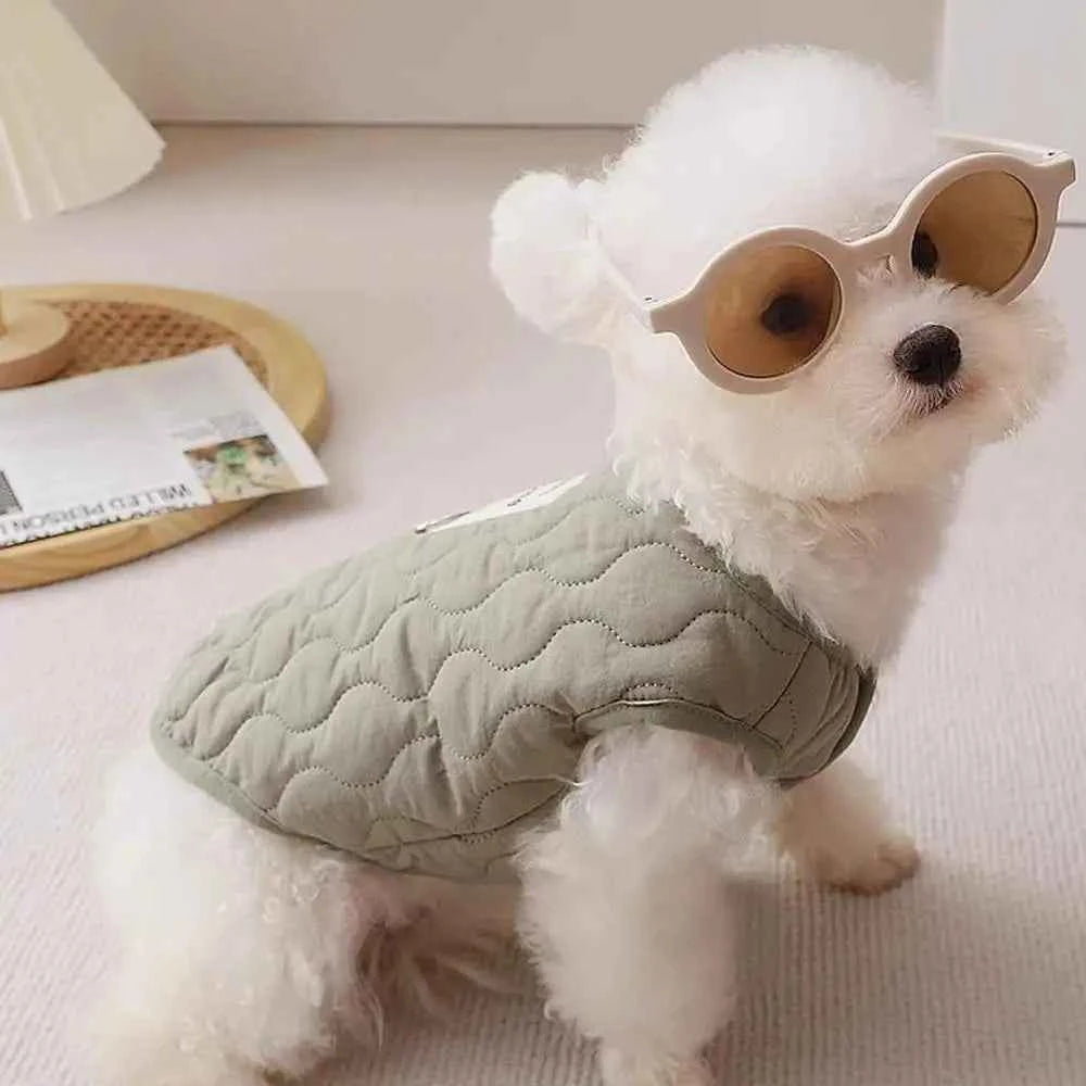 Cozy Pet Winter Coat with Integrated Harness Hole | Warm Dog Vest