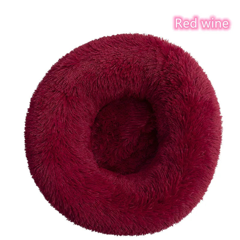 Washable Dog Bed - Cozy Donut Bed for Comfortable Sleeping