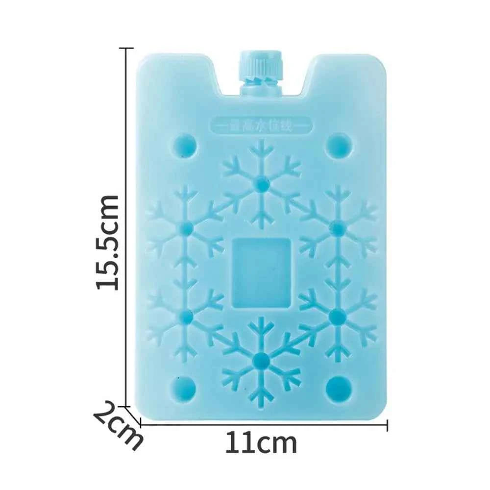 1/2/3PCS Reusable Ice Box New Keep Fresh Refrigeration Refrigerated Shipping Cooling Box PE Picnic Cooler Box