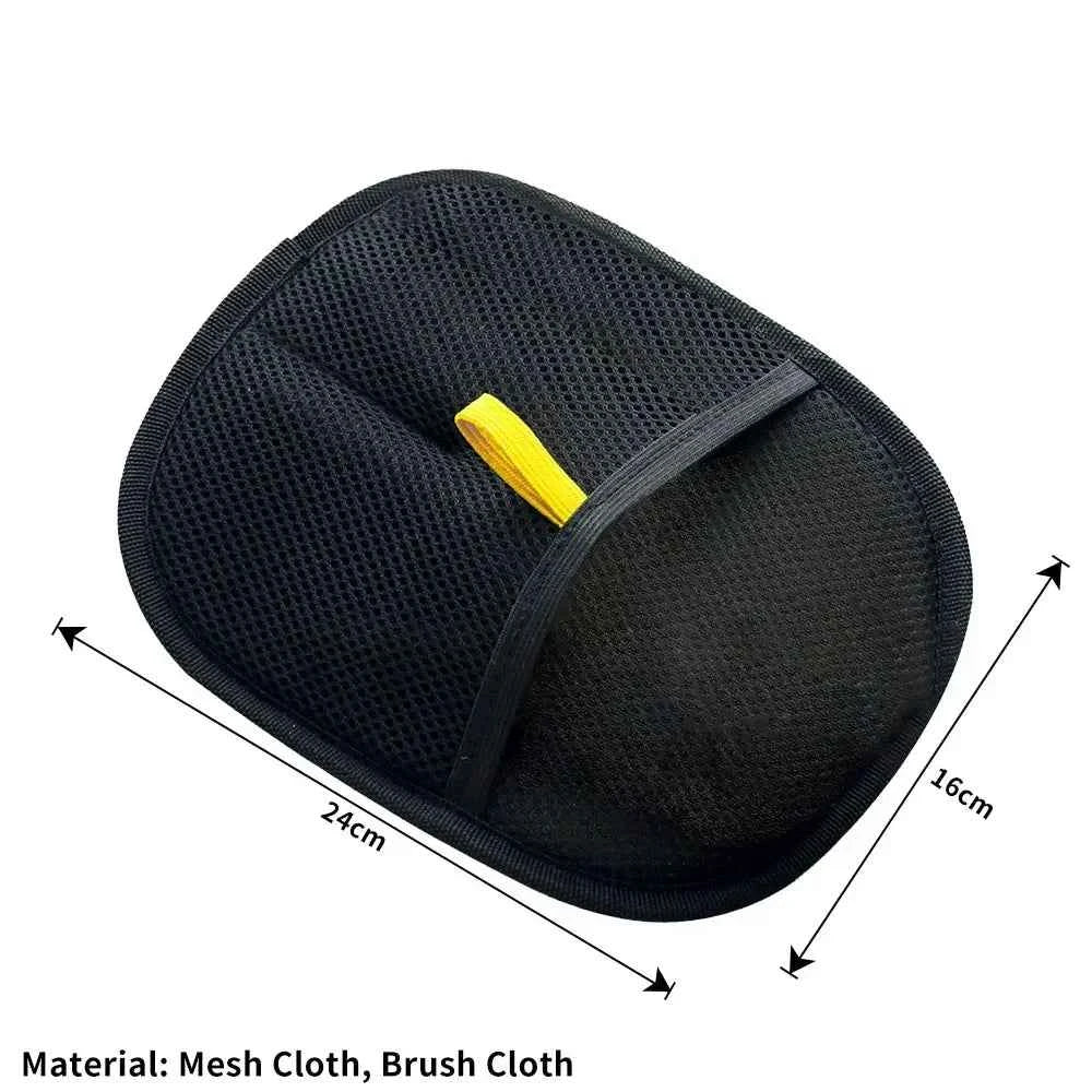 Pet Grooming & Hair Remover Glove | Static Dedusting Brush for Dog & Cat