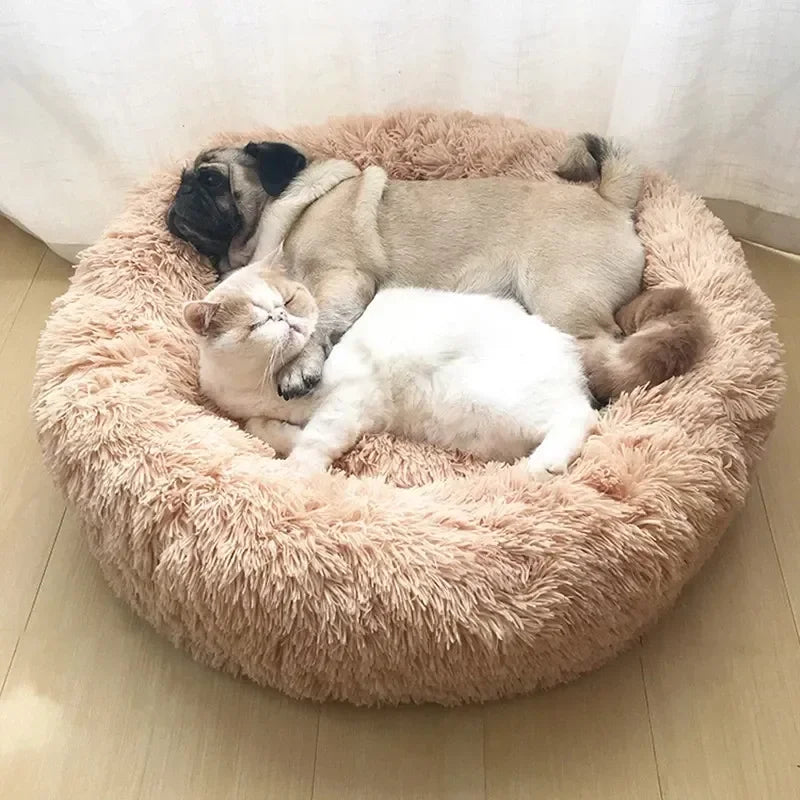Washable Dog Bed - Cozy Donut Bed for Comfortable Sleeping