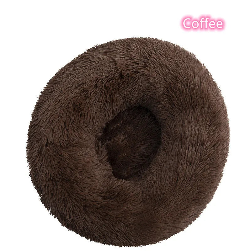 Washable Dog Bed - Cozy Donut Bed for Comfortable Sleeping