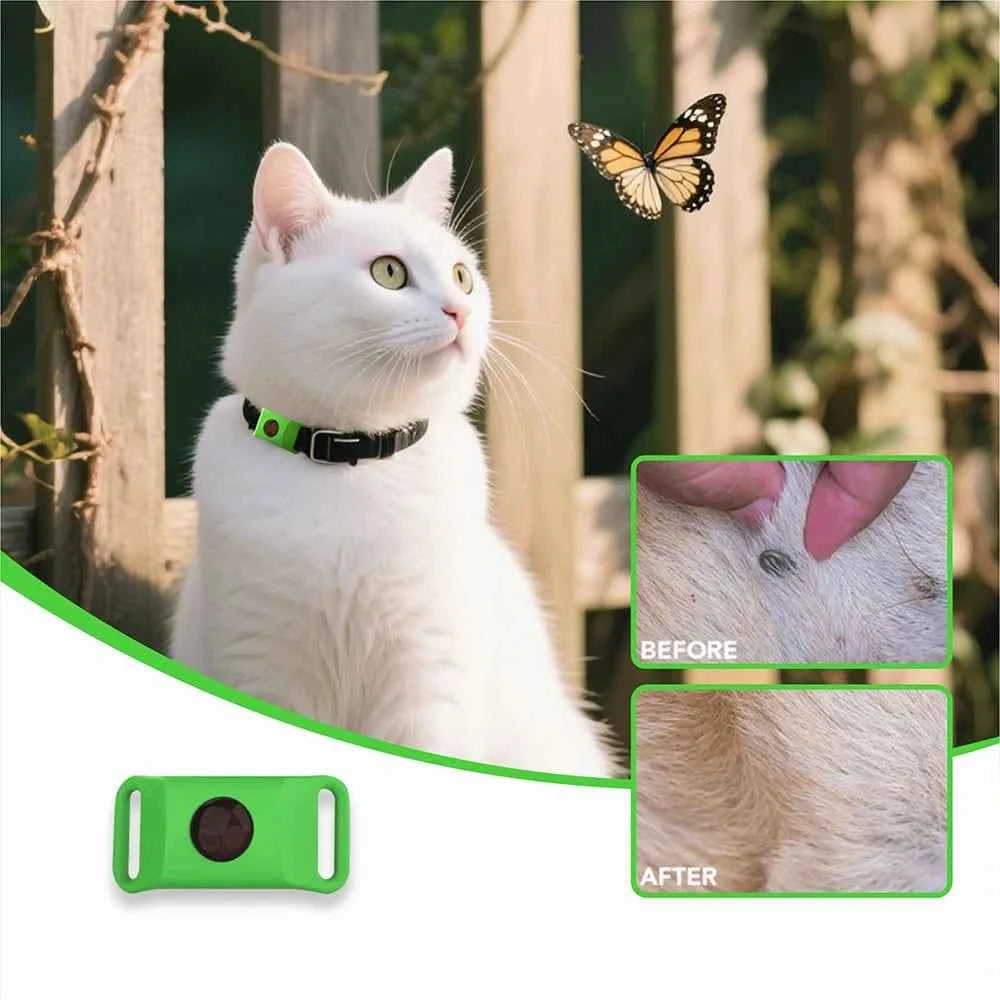 Best Anti-Flea & Tick Dog & Cat Collar 2025 – Safe Adjustable Pet Collar with Essential Oils