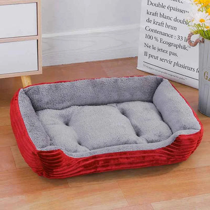 Winter Warm Dog & Cat House Bed | Soft Waterproof Pet Mat for Small, Medium, Large Dogs