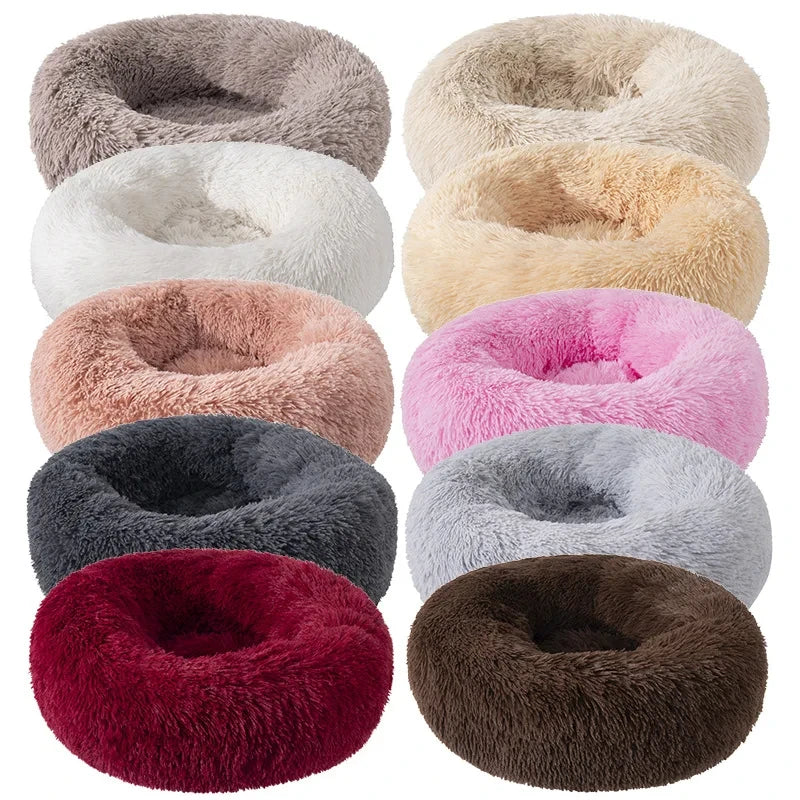 Washable Dog Bed - Cozy Donut Bed for Comfortable Sleeping