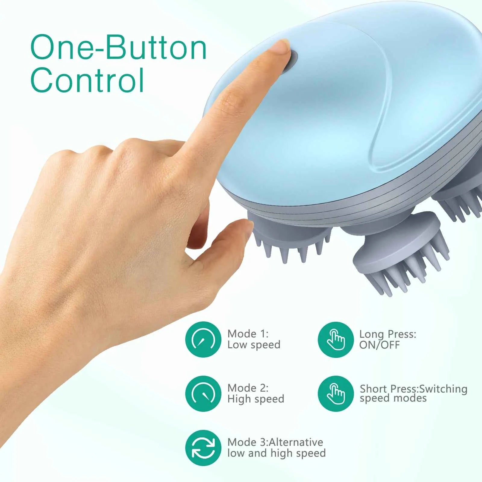 Reduce Stress & Boost Hair Growth with ORIA Handheld Pet Massager