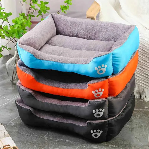 Winter Warm Dog & Cat House Bed | Soft Waterproof Pet Mat for Small, Medium, Large Dogs