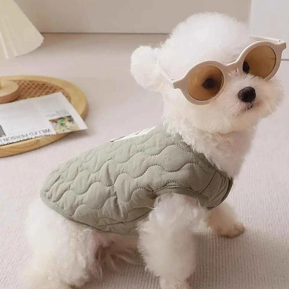 Cozy Pet Winter Coat with Integrated Harness Hole | Warm Dog Vest