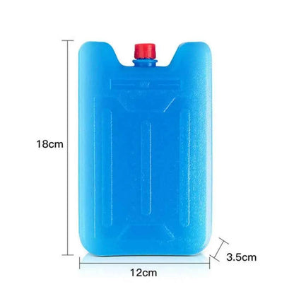 1/2/3PCS Reusable Ice Box New Keep Fresh Refrigeration Refrigerated Shipping Cooling Box PE Picnic Cooler Box