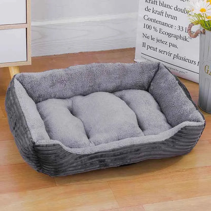 Winter Warm Dog & Cat House Bed | Soft Waterproof Pet Mat for Small, Medium, Large Dogs