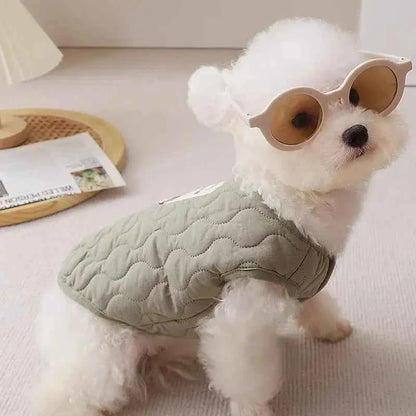 Cozy Pet Winter Coat with Integrated Harness Hole | Warm Dog Vest