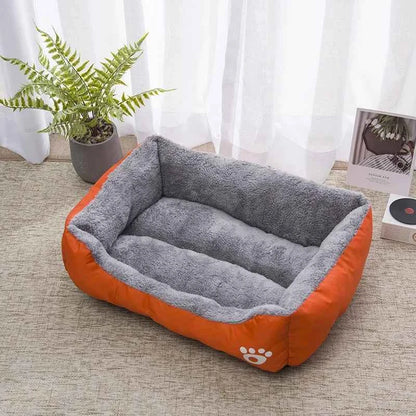 Winter Warm Dog & Cat House Bed | Soft Waterproof Pet Mat for Small, Medium, Large Dogs