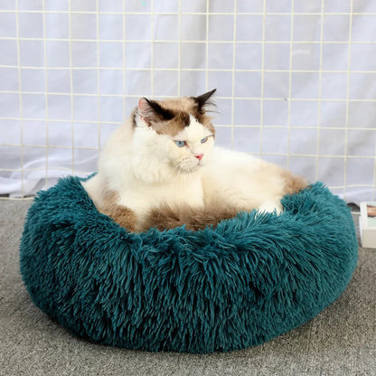 Washable Dog Bed - Cozy Donut Bed for Comfortable Sleeping