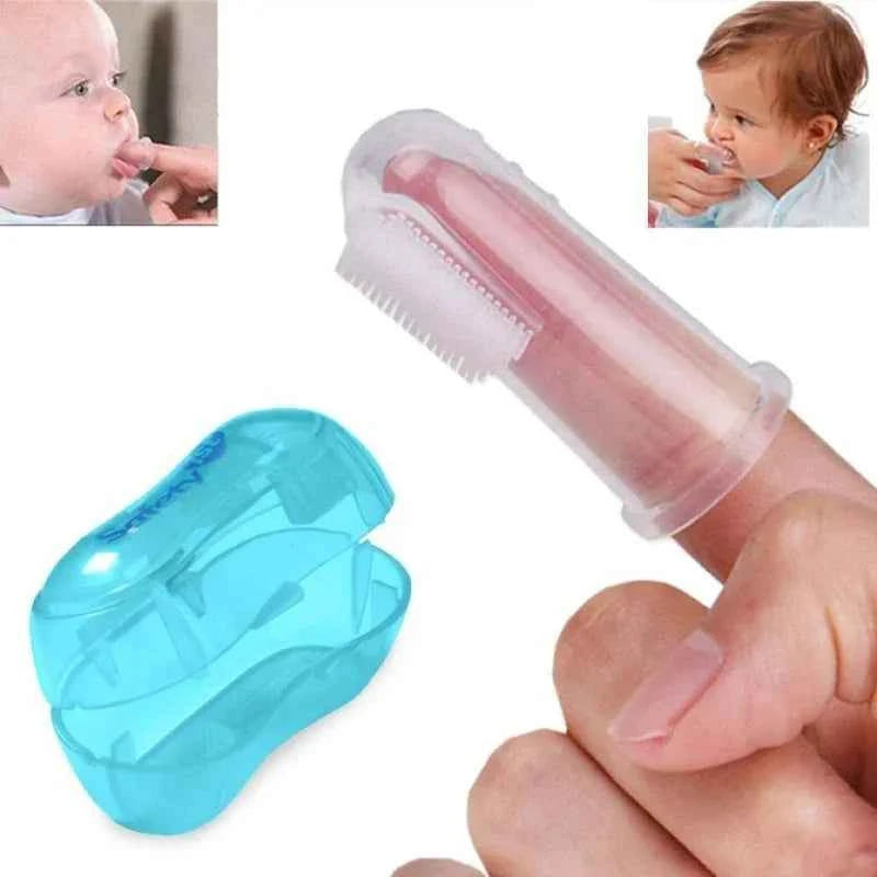 Silicone Finger Toothbrush: Bad Breath & Tartar Control for Pets