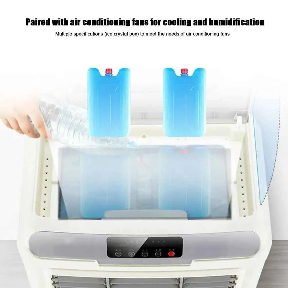 1/2/3PCS Reusable Ice Box New Keep Fresh Refrigeration Refrigerated Shipping Cooling Box PE Picnic Cooler Box