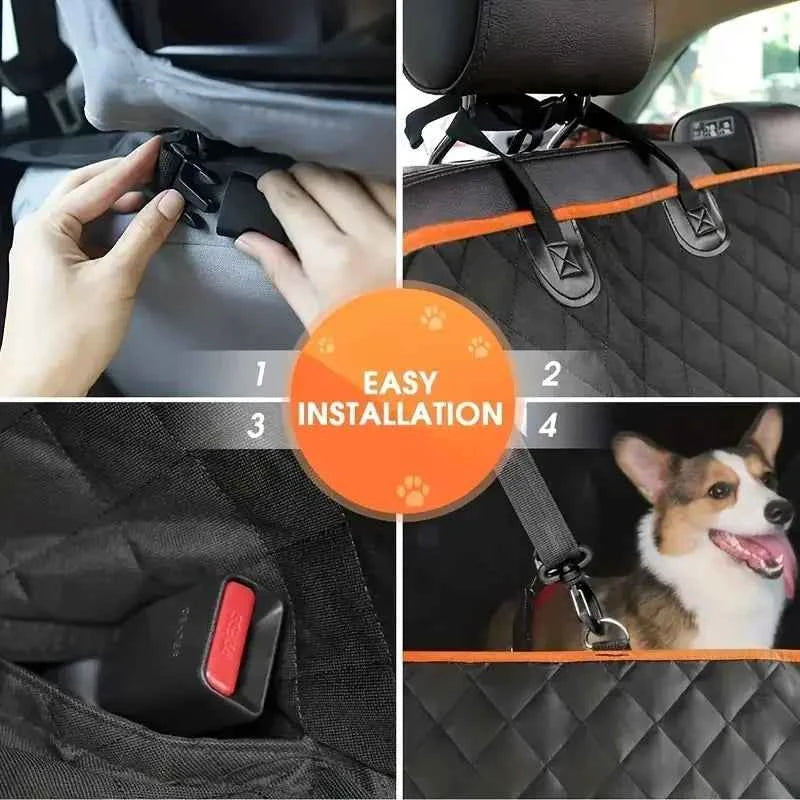 Premium Pet Back Seat Cover | Durable, Waterproof & Non-Slip
