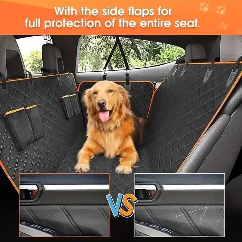 Premium Pet Back Seat Cover - Durable, Waterproof & Non-Slip Protection for Your Car
