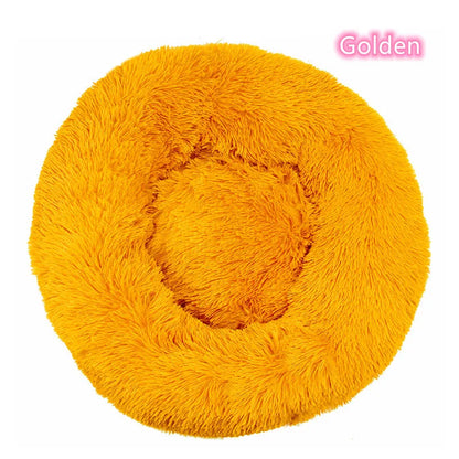 Washable Dog Bed - Cozy Donut Bed for Comfortable Sleeping