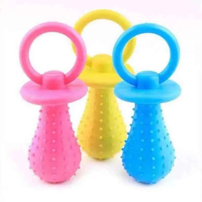 Rubber Chew Toy for Small Dogs – Teeth Cleaning & Training Toy