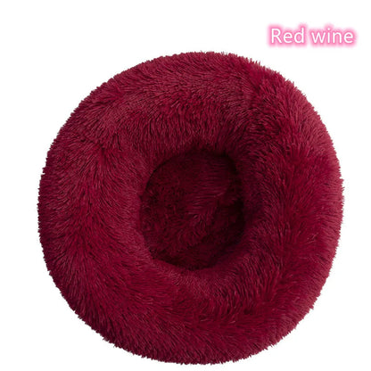 Washable Dog Bed - Cozy Donut Bed for Comfortable Sleeping