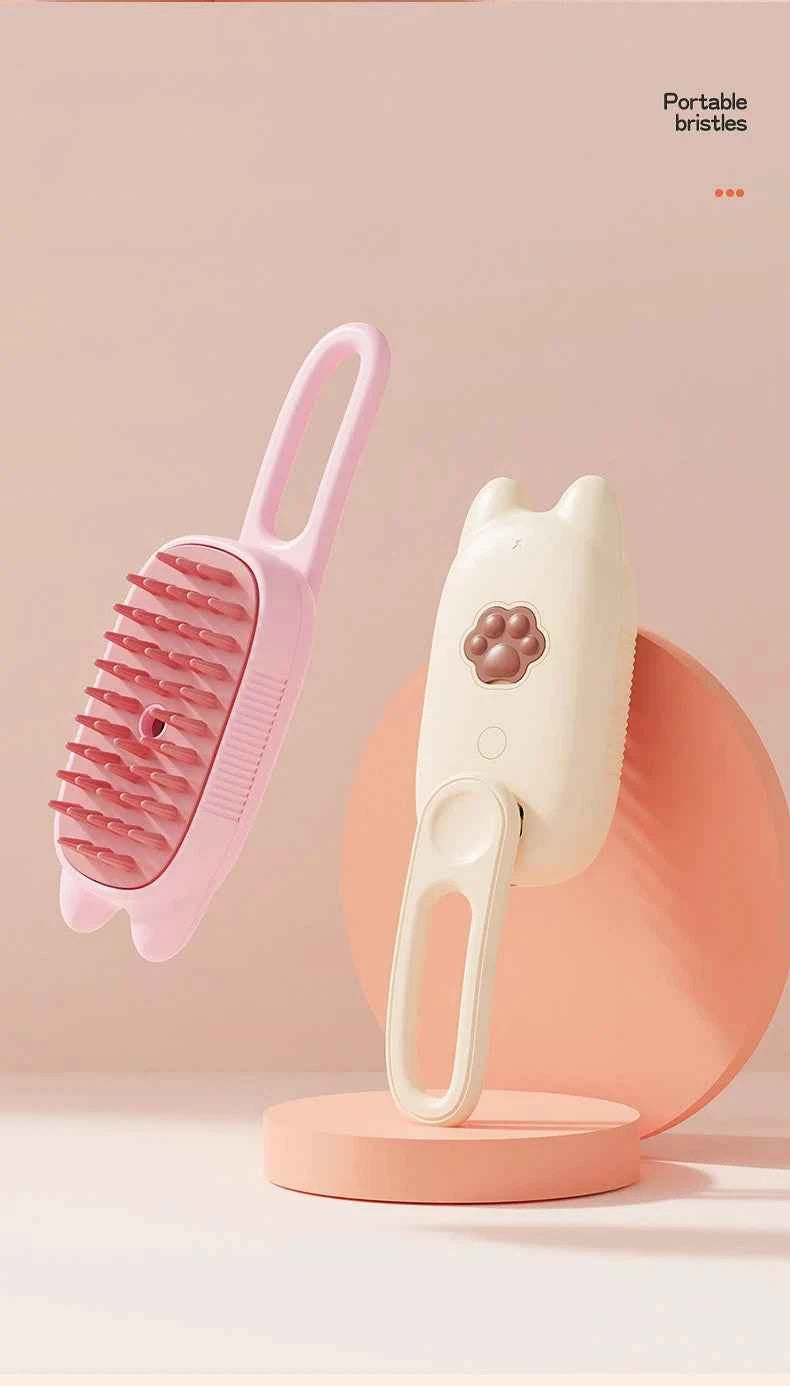 Electric Steam Pet Massager & Comb