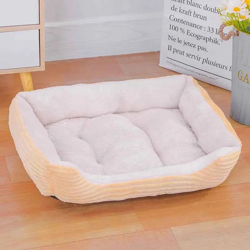 Winter Warm Dog & Cat House Bed | Soft Waterproof Pet Mat for Small, Medium, Large Dogs