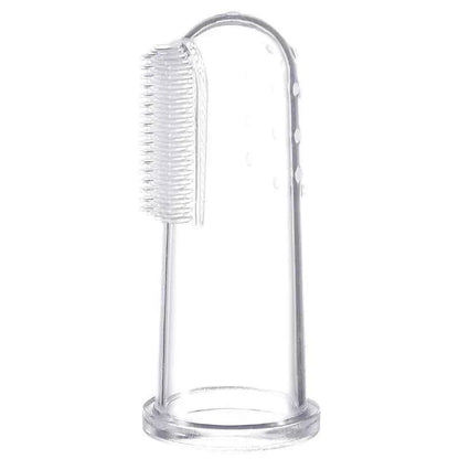 Silicone Finger Toothbrush: Bad Breath & Tartar Control for Pets