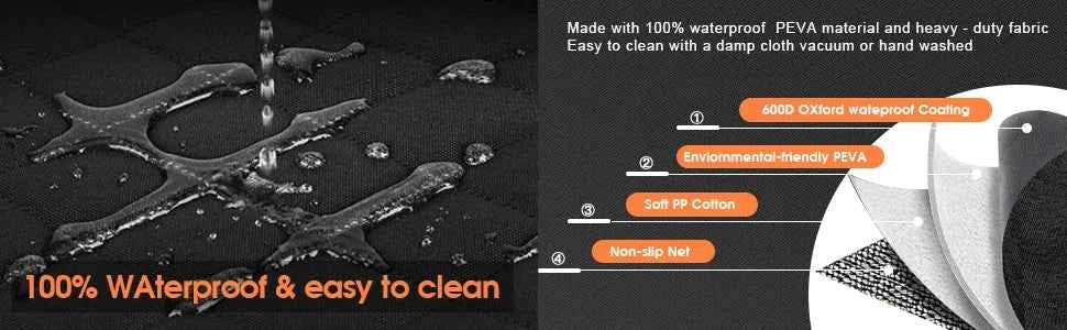 Premium Pet Back Seat Cover | Durable, Waterproof & Non-Slip