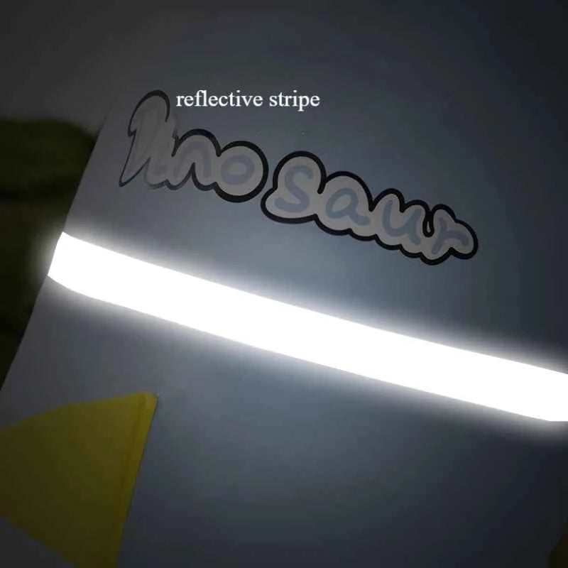 Waterproof 4-Leg Raincoat for Large Dogs | Cartoon Style