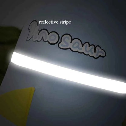 Waterproof 4-Leg Raincoat for Large Dogs | Cartoon Style