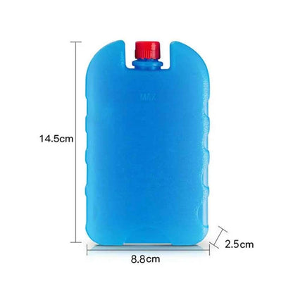 1/2/3PCS Reusable Ice Box New Keep Fresh Refrigeration Refrigerated Shipping Cooling Box PE Picnic Cooler Box