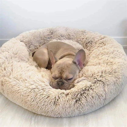 Washable Dog Bed - Cozy Donut Bed for Comfortable Sleeping