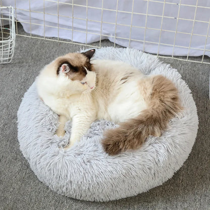 Washable Dog Bed - Cozy Donut Bed for Comfortable Sleeping