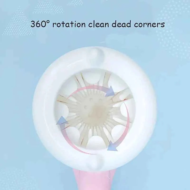 Cup to wash dogs and cats automatically rotate 360 - soft silicon foot hygiene tools