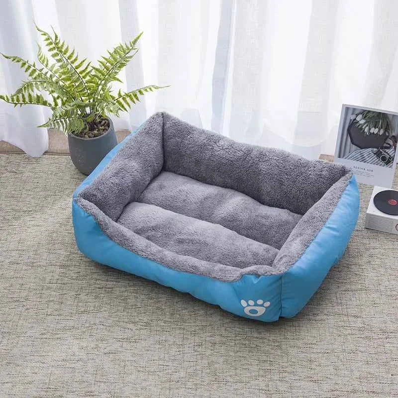Winter Warm Dog & Cat House Bed | Soft Waterproof Pet Mat for Small, Medium, Large Dogs